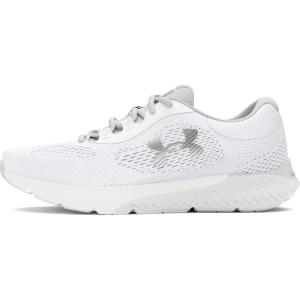 imageUnder Armour Womens Charged Rogue 4 Running Shoe100 WhiteHalo GrayMetallic Silver
