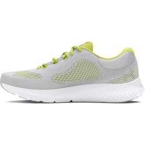 imageUnder Armour Womens Charged Rogue 4 Running Shoe102 Halo GraySonic YellowWhite