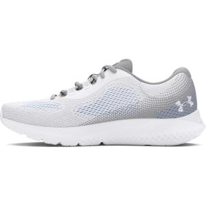 imageUnder Armour Womens Charged Rogue 4 Running Shoe103 WhiteMod GrayTech Blue