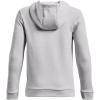 imageUnder Armour Boys Armourfleece Big Logo Hoodie015 Halo Gray  Halo Gray  Black