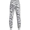 imageUnder Armour Boys Rival Fleece Printed Joggers011 Mod Gray  Anthracite  White