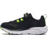 imageUnder Armour Kids Pre School Assert 9 Alternate Closure Running Shoe006 BlackStatic BlueLime Surge
