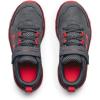 imageUnder Armour Kids Pre School Assert 9 Alternate Closure Running Shoe106 Pitch GrayChestnut RedBolt Red