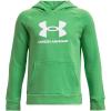 imageUnder Armour Boys Rival Fleece Big Logo Hoodie316 Green Screen   White