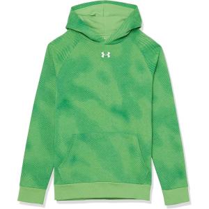 imageUnder Armour Boys Rival Fleece Printed Hoodie316 Green Screen   White