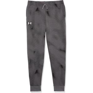 imageUnder Armour Boys Rival Fleece Printed Joggers001 Black   White
