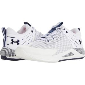 imageUnder Armour Womens HOVR Block City Volleyball ShoeWhiteMidnight Navy
