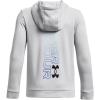 imageUnder Armour Boys Fleece Graphic Hoodie014 Halo Gray   Black