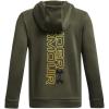 imageUnder Armour Boys Fleece Graphic Hoodie390 Marine Od Green   Black