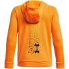 imageUnder Armour Boys Fleece Graphic Hoodie801 Formula Orange   Black