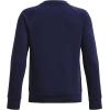 imageUnder Armour Boys Rival Fleece Crew410 Midnight Navy   White