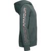 imageUnder Armour Boys Rival Fleece Full Zip HoodieLichen Blue 424Halo Gray