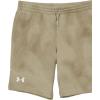 imageUnder Armour Boys Rival Fleece Printed Shorts299 City Khaki   White