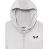 imageUnder Armour Girls Armour Fleece Full Zip Hoodie014 Halo Gray Medium Heather   Black