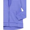 imageUnder Armour Girls Armour Fleece Full Zip Hoodie184 Brilliant Violet   White