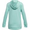 imageUnder Armour Girls Armour Fleece Full Zip Hoodie361 Neo Turquoise   Black