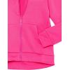 imageUnder Armour Girls Armour Fleece Full Zip Hoodie652 Rebel Pink   Black