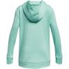 imageUnder Armour Girls Armourfleece Iridescent Big Logo Hoodie361 Neo Turquoise   Iridescent