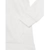 imageUnder Armour Girls Fleece Big Logo Hoodie100 White   Mystic Magenta