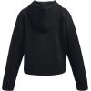 imageUnder Armour Girls Rival Fleece Crop Hoodie001 Black   White