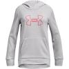 imageUnder Armour Girls Fleece Big Logo Hoodie015 Halo Gray Medium Heather   Beta
