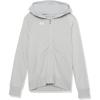 imageUnder Armour Girls Rival Fleece Full Zip Hoodie012 Mod Gray Light Heather   White