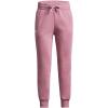 imageUnder Armour Girls Rival Fleece Joggers697 Pink Elixir   White