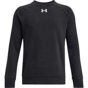 imageUnder Armour Boys Rival Fleece Crew001 Black   White