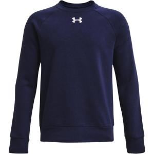 imageUnder Armour Boys Rival Fleece Crew410 Midnight Navy   White