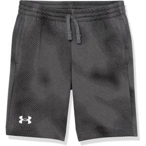 imageUnder Armour Boys Rival Fleece Printed Shorts001 Black   White