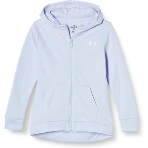 imageUnder Armour Girls Armour Fleece Full Zip Hoodie706 Oxford Blue   White