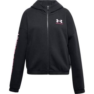 imageUnder Armour Girls Rival Fleece Full Zip HoodieBlack 001White
