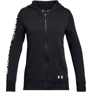 imageUnder Armour Girls Rival Fleece Full Zip HoodieBlack