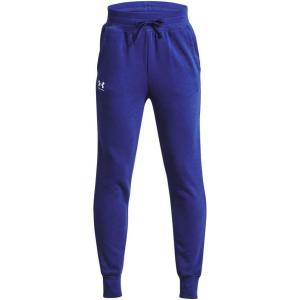 imageUnder Armour Girls Rival Fleece Joggers456 Bauhaus Blue   White