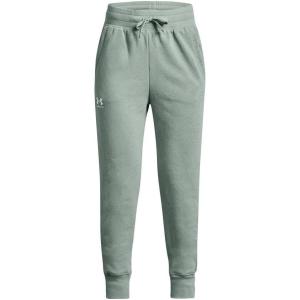 imageUnder Armour Girls Rival Fleece Joggers781 Opal Green   White
