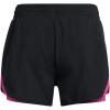 imageUnder Armour Girls Fly by 2in1 Shorts003 Black  Rebel Pink  Reflective
