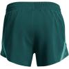 imageUnder Armour Girls Fly by Shorts449 Hydro Teal  Radial Turquoise  Reflective