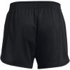 imageUnder Armour Girls Play Up Mesh Shorts001 Black   White