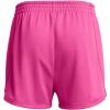 imageUnder Armour Girls Play Up Mesh Shorts652 Rebel Pink   White