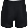 imageUnder Armour Girls Team Shorty 4Black 001White