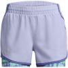 imageUnder Armour Girls Fly by 2in1 Shorts539 Celeste  Starlight  Reflective