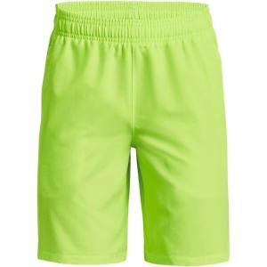 imageUnder Armour Boys Performance Woven Shorts369 Lime Surge   Black
