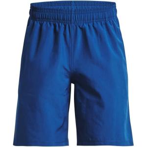 imageUnder Armour Boys Performance Woven Shorts471 Blue Mirage   Black