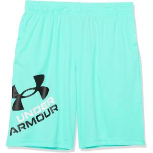 imageUnder Armour Boys Prototype 20 Logo Shorts361 Neo Turquoise   Black