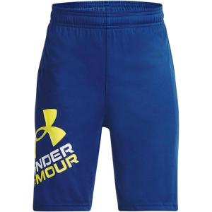imageUnder Armour Boys Prototype 20 Logo Shorts471 Blue Mirage   Starfruit