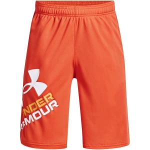 imageUnder Armour Boys Prototype 20 Logo Shorts829 Papaya   White