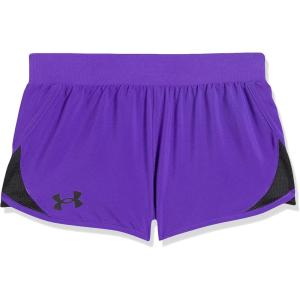 imageUnder Armour Girls Fly by ShortsPurple Zest 754Black