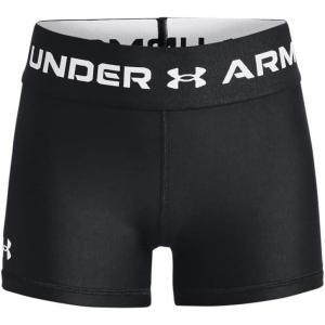imageUnder Armour Girls HeatGear Shorty001 Black   White