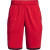 imageUnder Armour Boys Stunt 30 ShortsRed 600Mod Gray