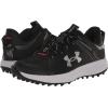 imageUnder Armour Boys Yard Turf Jr Baseball Shoe001 BlackBlackWhite